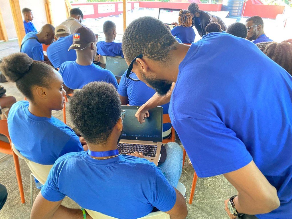 Encadrement lors d’une formation aux Cayes